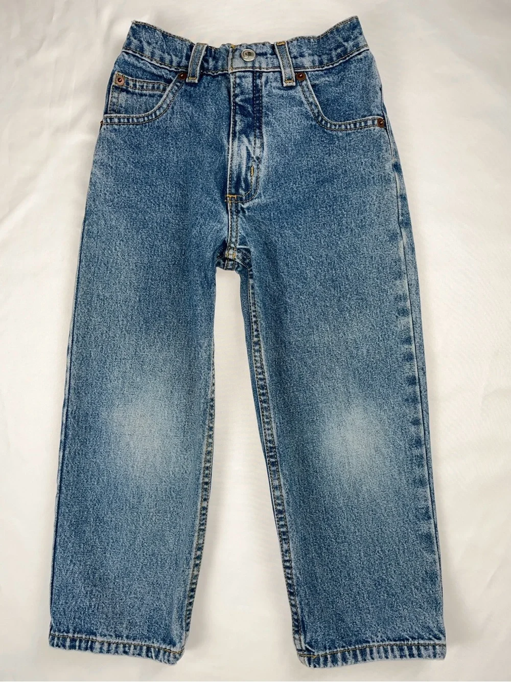 Gymboree 2001 Kids Classic Blue Denim Vintage Jeans Size 5 Years Y2K